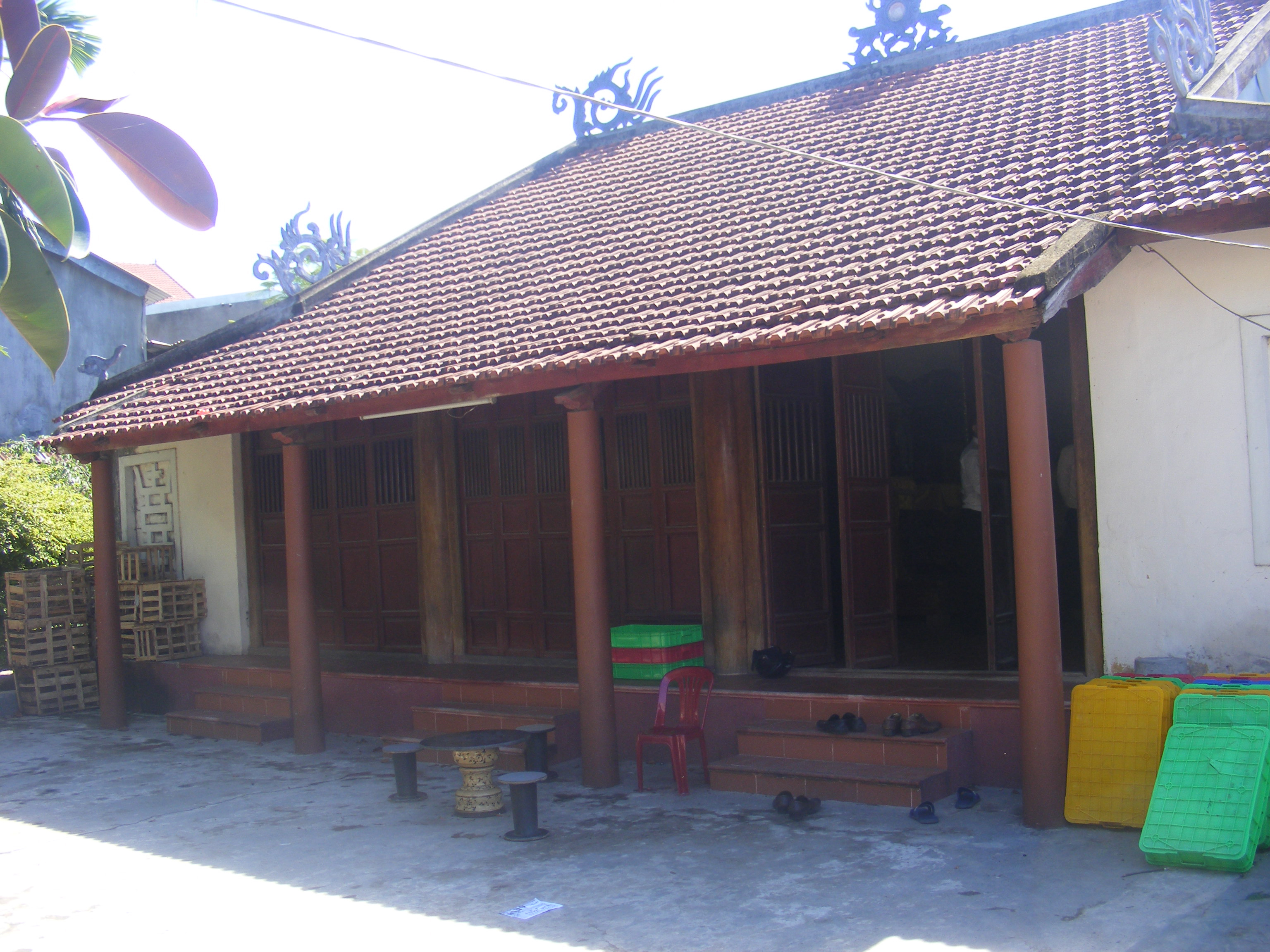 Toàn cảnh phủ thờ
