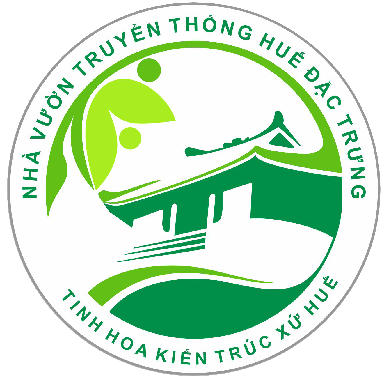 Ý tưởng thiết kế Logo và Slogan nhà vườn truyền thống Huế đặc trưng